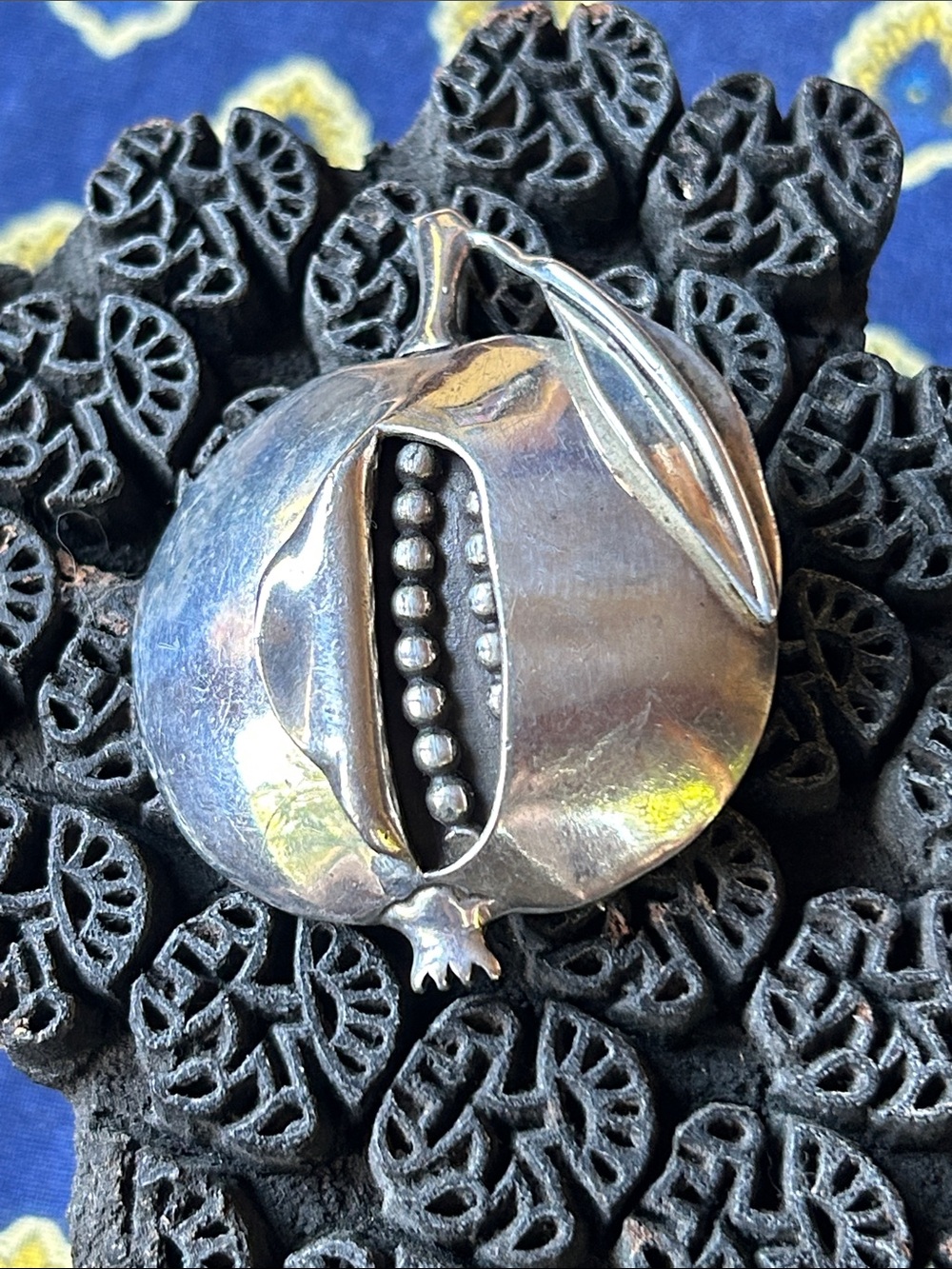 Sterling Pomegranate Pendant/Pin
Jewish Federation Allentown, PA 1982